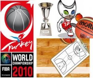 пазл 2010 Чемпионат мира по баскетболу Турции